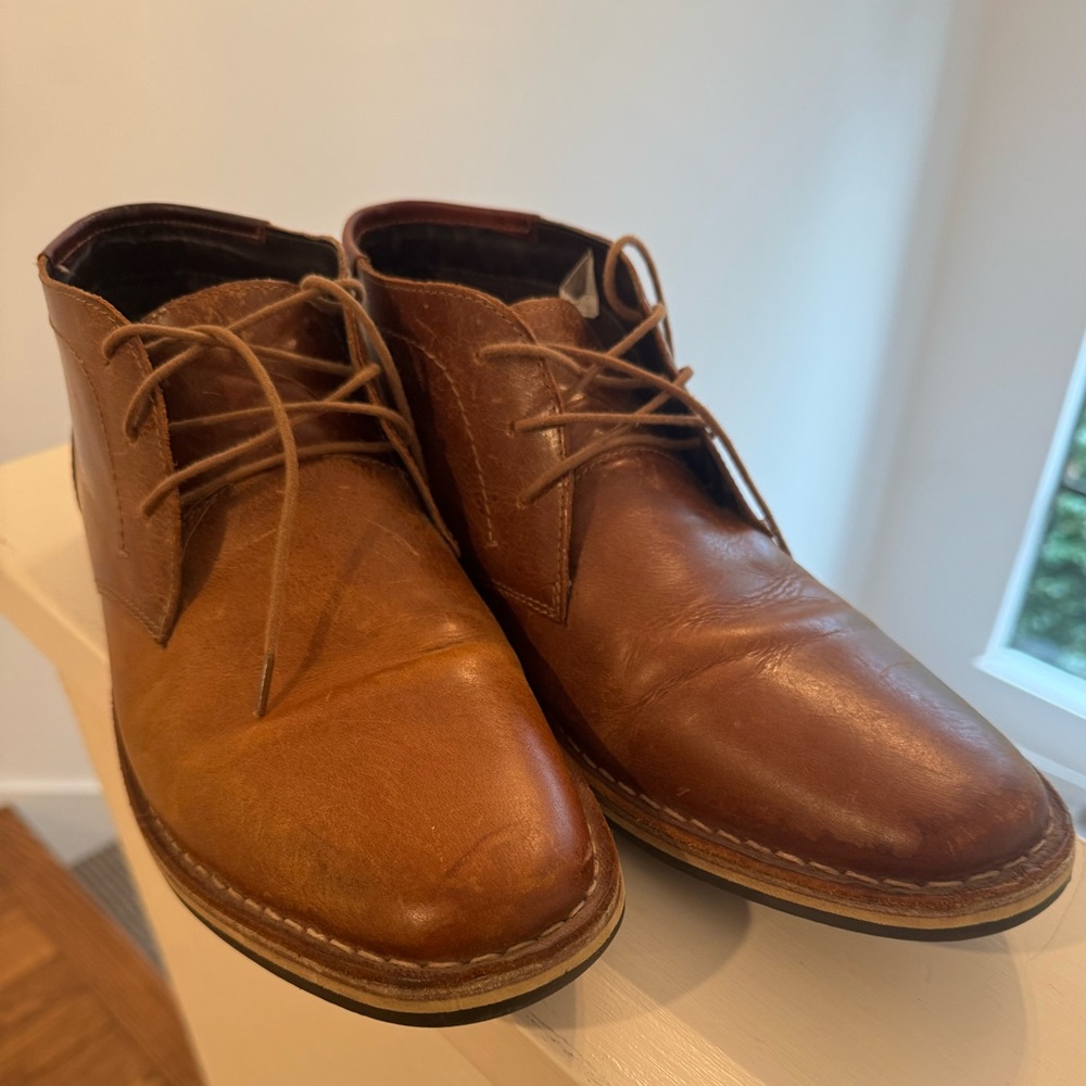 Steve Madden Men’s Leather Boots Size 11